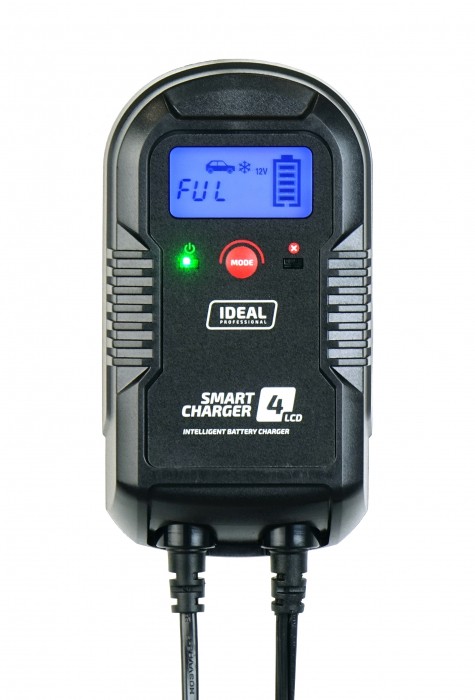 Prostownik inteligentny do ładowania smart charger 4 LCD