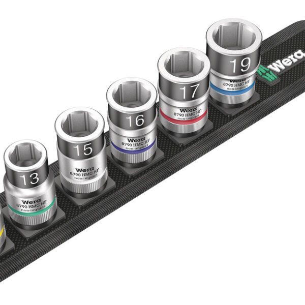 Zestaw kluczy nasadowych zyklop 1/2' 10-19mm 7 części
