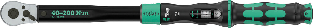 Klucz dynamometryczny click-torque C 3,1/2' X 40-200 NM
