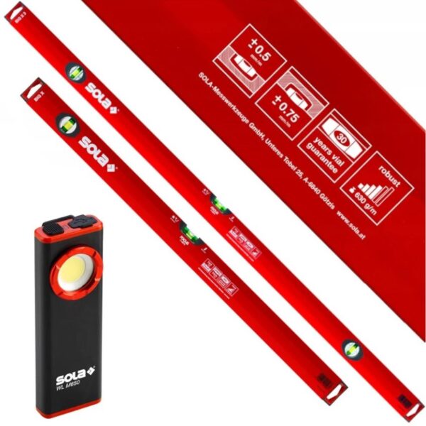Zest. poziomic WSK. poziomu i pionu big-x 60+100cm+WLM 650