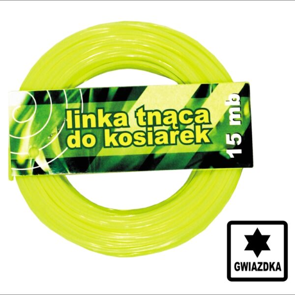 Żyłka do wykaszarki gwiazdka 3.0mm 15M